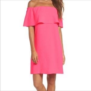 BRAND NEW Charles Henry Off Shoulder Pink Dress XS